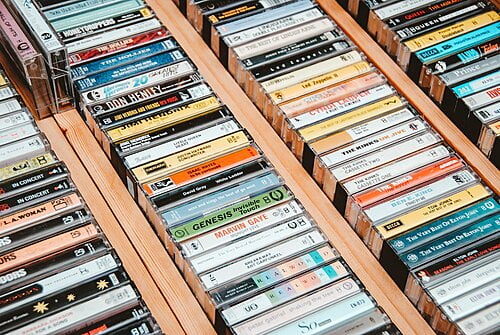 Old Audio Cassettes Old Audio Cassettes