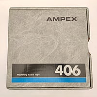 Ampex - 2" X 2500' NAB Metal 10.5" Reel Audio Tape - AMX-406-10