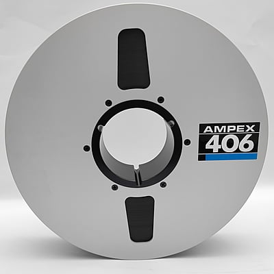 Ampex - 2" X 2500' NAB Metal 10.5" Reel Audio Tape - AMX-406-10
