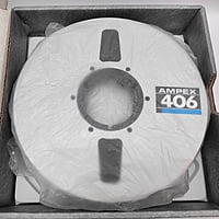 Ampex - 2" X 2500' NAB Metal 10.5" Reel Audio Tape - AMX-406-10
