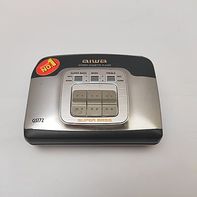 AIWA - Super Bass Stereo Cassette Player - Walkman - GS172