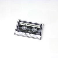 Speed Test Tape for Calibrating Cassette Deck - 0.15″ (3.81 mm), 4.76 cm/s, 3150 Hz - 76402