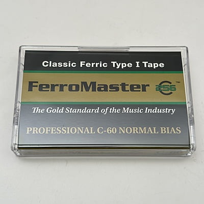 NAC - FerroMaster C256 Audio Cassette 60mins Type I - C256-C060PB