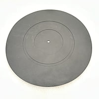 Turntable Platter LP - Rubber Mat - Black - TP-RMB Turntable Platter LP - Rubber Mat - Black - TP-RMB