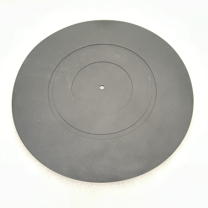 Turntable Platter LP - Rubber Mat - Black - TP-RMB Turntable Platter LP - Rubber Mat - Black - TP-RMB