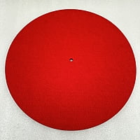Turntable Platter LP - Silicone Mat - Red - TP-SMR Turntable Platter LP - Silicone Mat - Red - TP-SMR