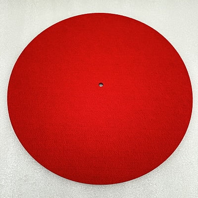 Turntable Platter LP - Silicone Mat - Red - TP-SMR