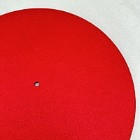 Turntable Platter LP - Silicone Mat - Red - TP-SMR Turntable Platter LP - Silicone Mat - Red - TP-SMR