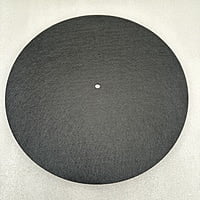 Turntable Platter LP - Anti Felt Mat - Black - TP-AFMB Turntable Platter LP - Anti Felt Mat - Black - TP-AFMB