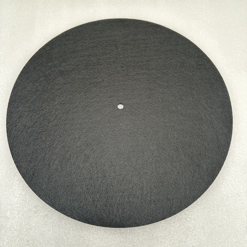 Turntable Platter LP - Anti Felt Mat - Black - TP-AFMB Turntable Platter LP - Anti Felt Mat - Black - TP-AFMB
