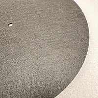 Turntable Platter LP - Anti Felt Mat - Black - TP-AFMB Turntable Platter LP - Anti Felt Mat - Black - TP-AFMB