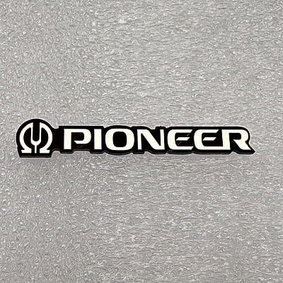 Replacement Metal Logo for Pioneer - ML-PNR-01