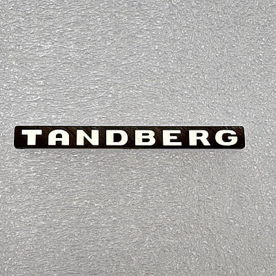 Replacement Metal Logo for Tandberg - ML-TDBG-01
