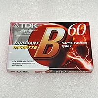 TDK - Audio Cassette 60 mins Type I - B-60