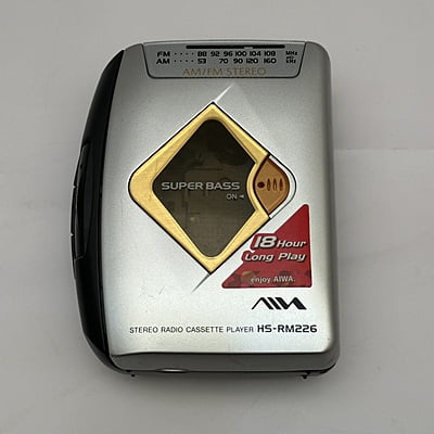 AIWA - Super Bass Stereo Cassette Player - Walkman - HS - RM226