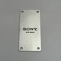 VAC - Custom Build Nameplate for Sony APR 5000 - NP-APR5K