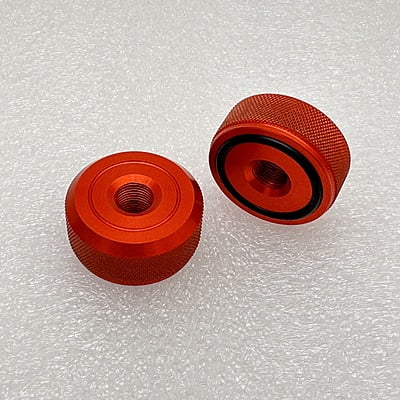 VAC - Reel Holding Thumb Nut for Nagra Portable Tape Recorders - Red - NG-RHTN-RD