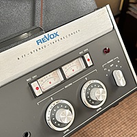 VAC - Revox A 77 Tape Recorder - Custom Made Trolley - RVX-A77
