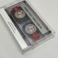 Speed Test Tape for Calibrating Cassette Deck - 0.15″ (3.81 mm), 4.76 cm/s, 3150 Hz - 76402