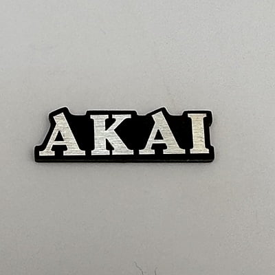 Replacement Metal Logo for AKAI - ML-AKI-01