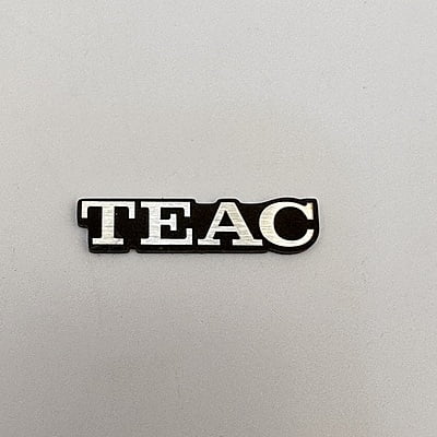 Replacement Metal Logo for TEAC - ML-TEC-01