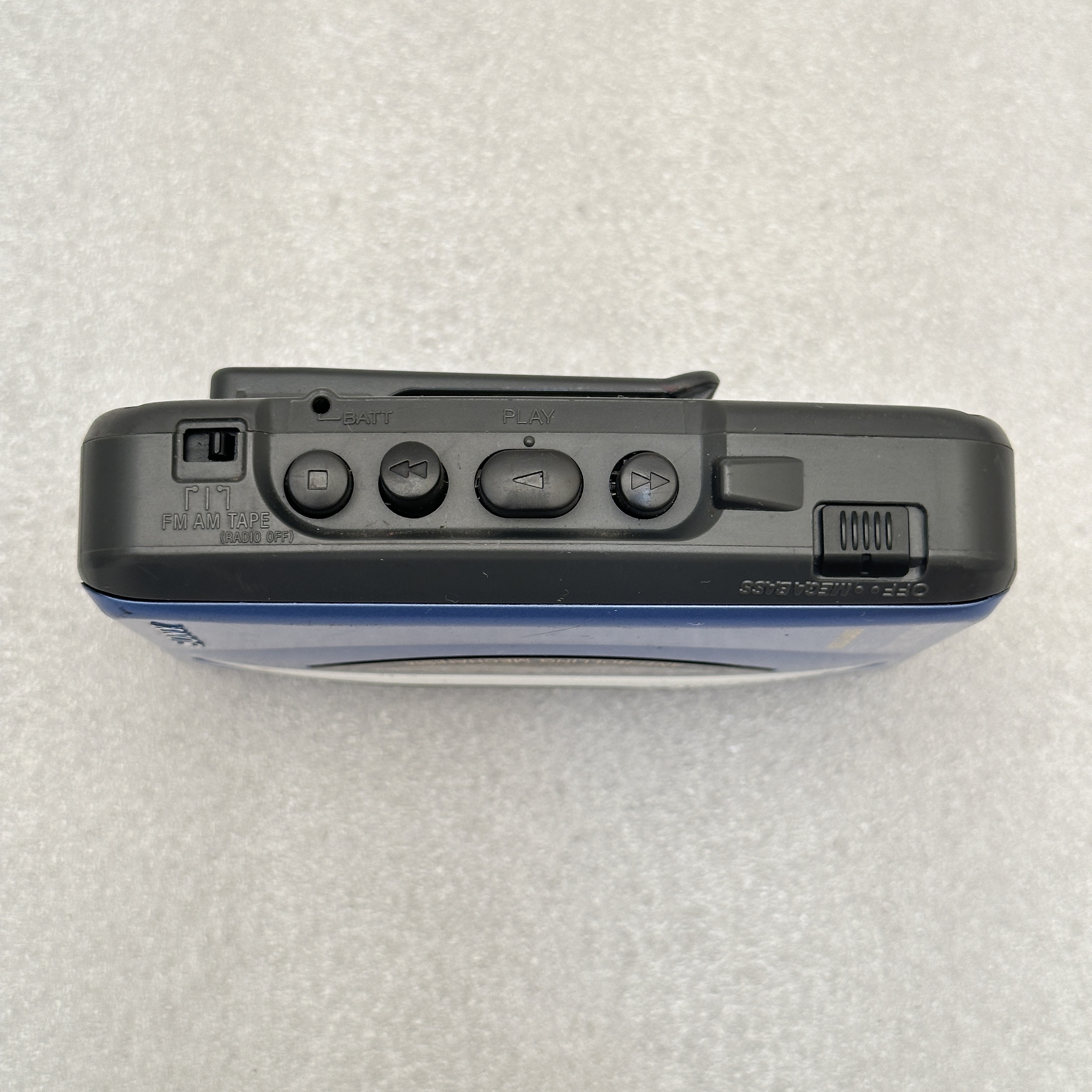 SONY - Stereo Cassette Walkman - FM/AM - Blue - WM-FX195-B SONY - Stereo Cassette Walkman - FM/AM - Blue - WM-FX195-B