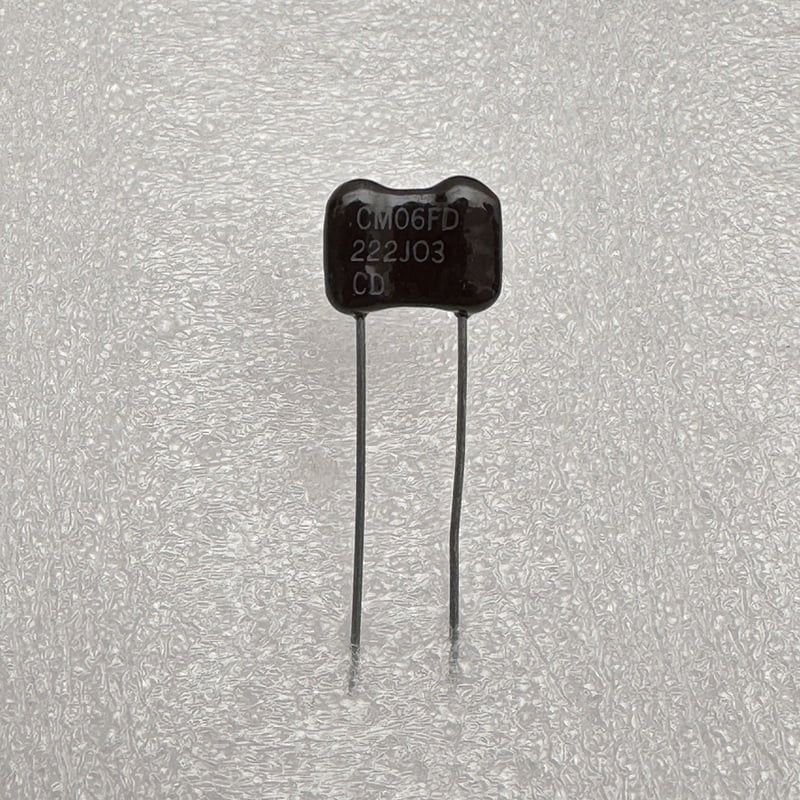 CDE - Silver Mica Capacitors 2200pF 500V 5% Radial-Leaded - CM06FD222J03 CDE - Silver Mica Capacitors 2200pF 500V 5% Radial-Leaded - CM06FD222J03