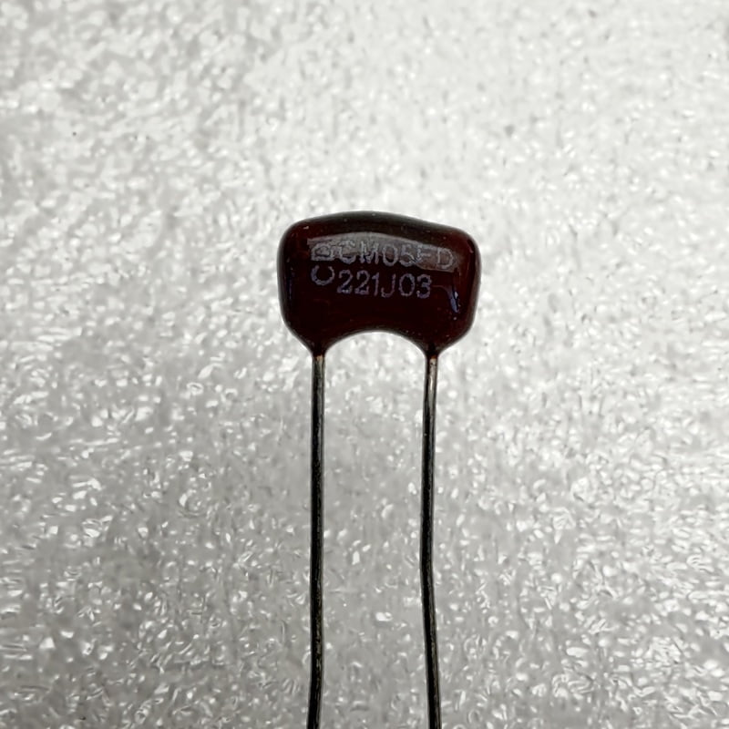 CDE - Silver Mica Capacitors 220pF 500V 5% Radial-Leaded - CM05FD221J03 CDE - Silver Mica Capacitors 220pF 500V 5% Radial-Leaded - CM05FD221J03