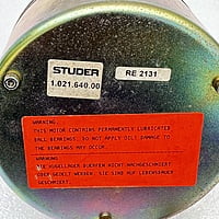 Studer A807 - Capstan Motor - 1.021.640.00 Studer A807 - Capstan Motor - 1.021.640.00