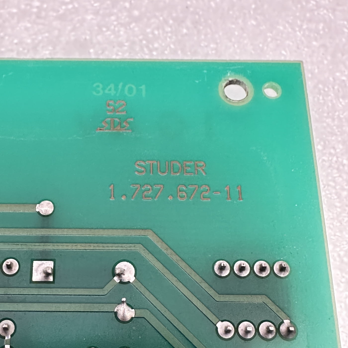 Studer A807 - Audio Control Board - 1.727.672.00