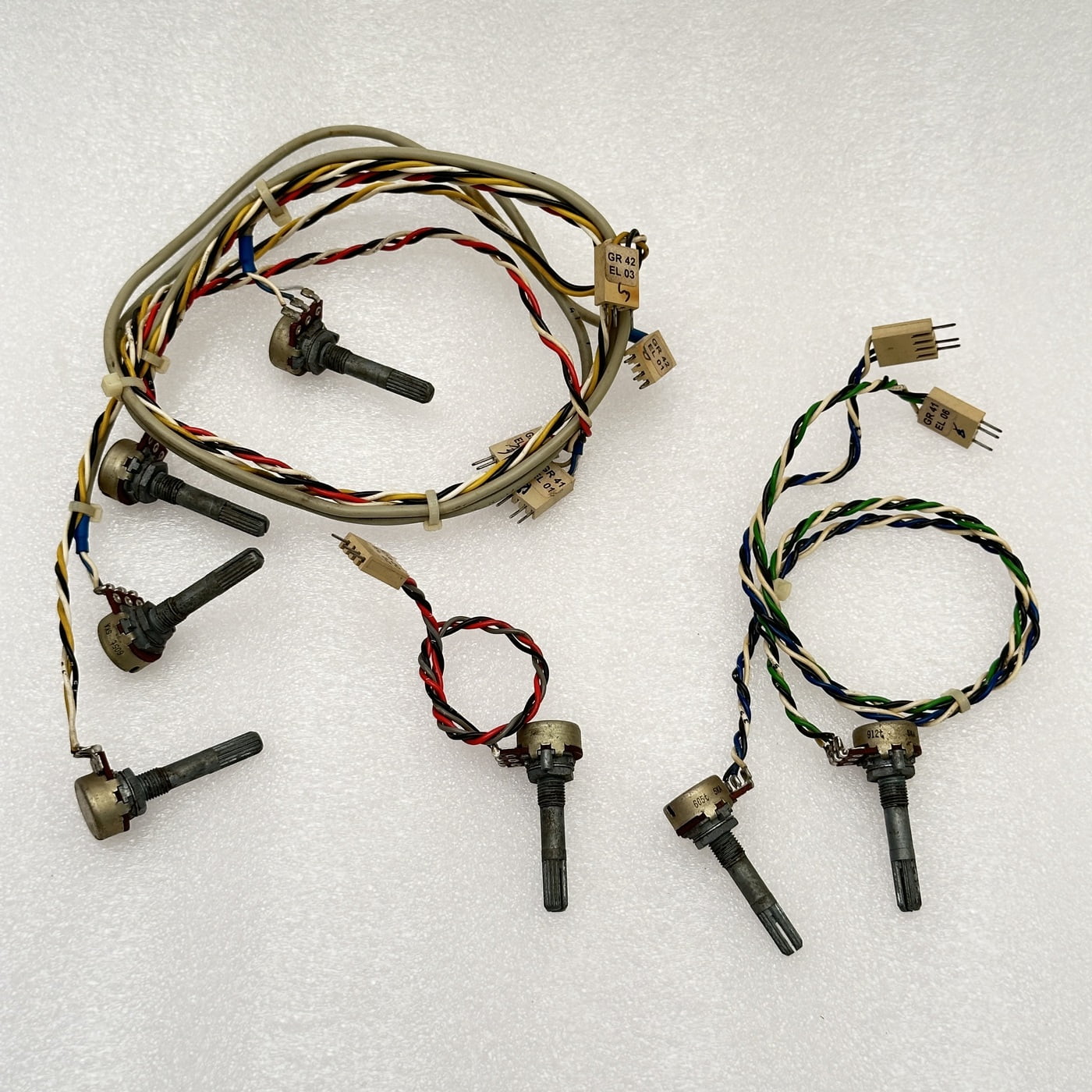 POTENTIOMETER PRINT FOR MAGNETOPHONE STUDER B67 N.O.S