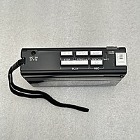 Sanyo - Mini Cassette Recorder - Black - M1120 Sanyo - Mini Cassette Recorder - Black - M1120