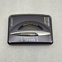 SONY - Stereo Cassette Walkman - FM/AM - Black - WM-FX195-BLK SONY - Stereo Cassette Walkman - FM/AM - Black - WM-FX195-BLK
