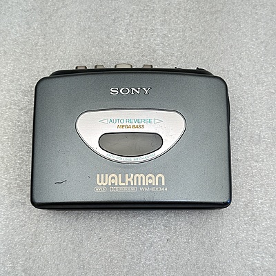 SONY - Cassette Walkman - FM/AM Dolby B NR - WM-EX344