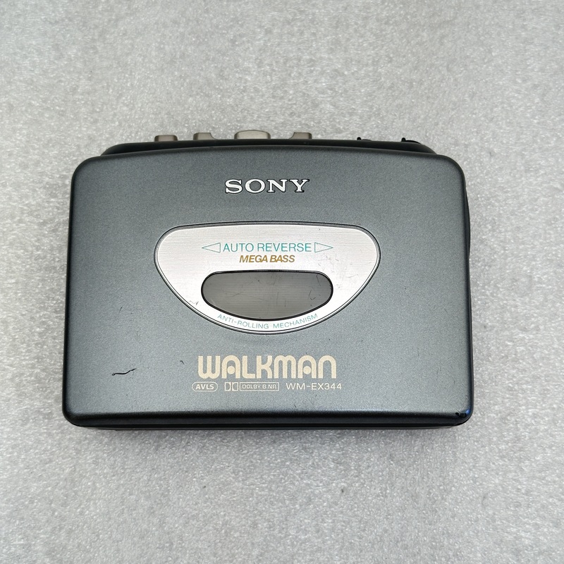 SONY - Cassette Walkman - FM/AM Dolby B NR - WM-EX344 SONY - Cassette Walkman - FM/AM Dolby B NR - WM-EX344