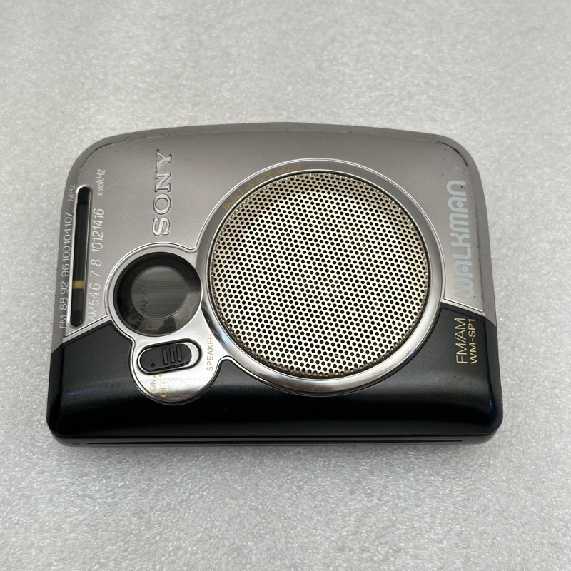 Sony - Stereo Cassette Walkman - FM/AM - WM-SP1 Sony - Stereo Cassette Walkman - FM/AM - WM-SP1