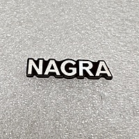 Replacement Metal Logo for NAGRA - ML-NAG-01 Replacement Metal Logo for NAGRA - ML-NAG-01