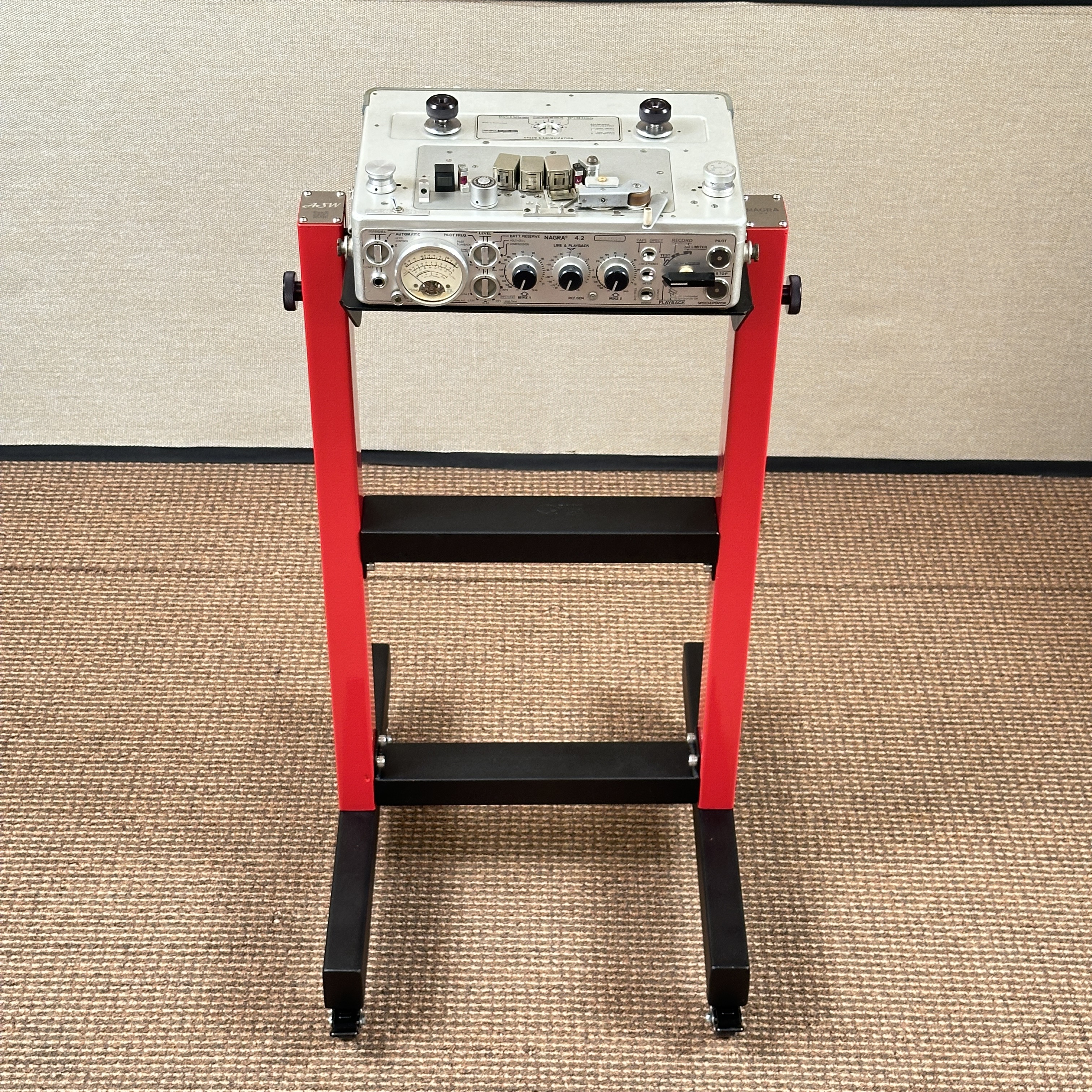 ASW - Nagra 4.2, IV-S Portable Tape Recorder - Trolley - N4X
