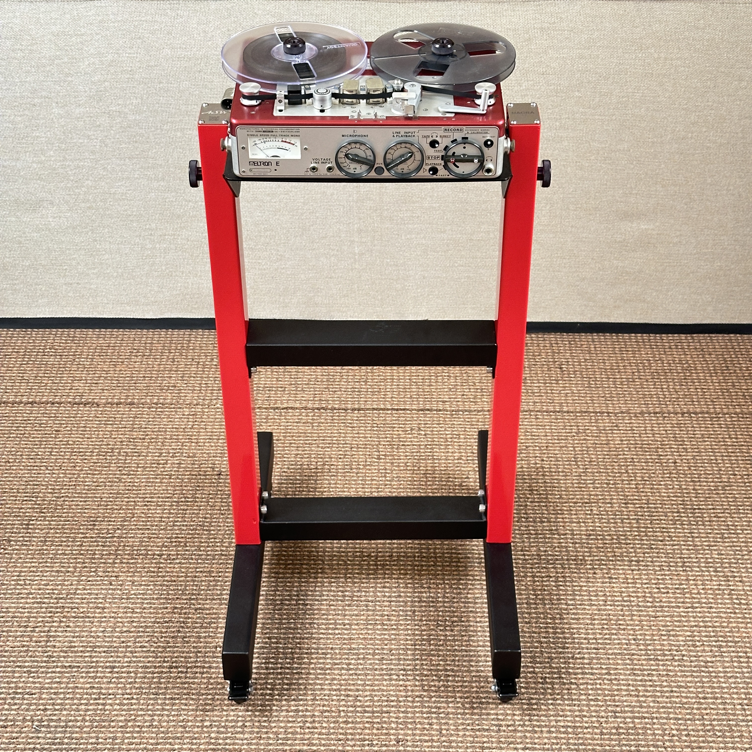 ASW - Nagra E Portable Tape Recorder - Trolley - NE-T