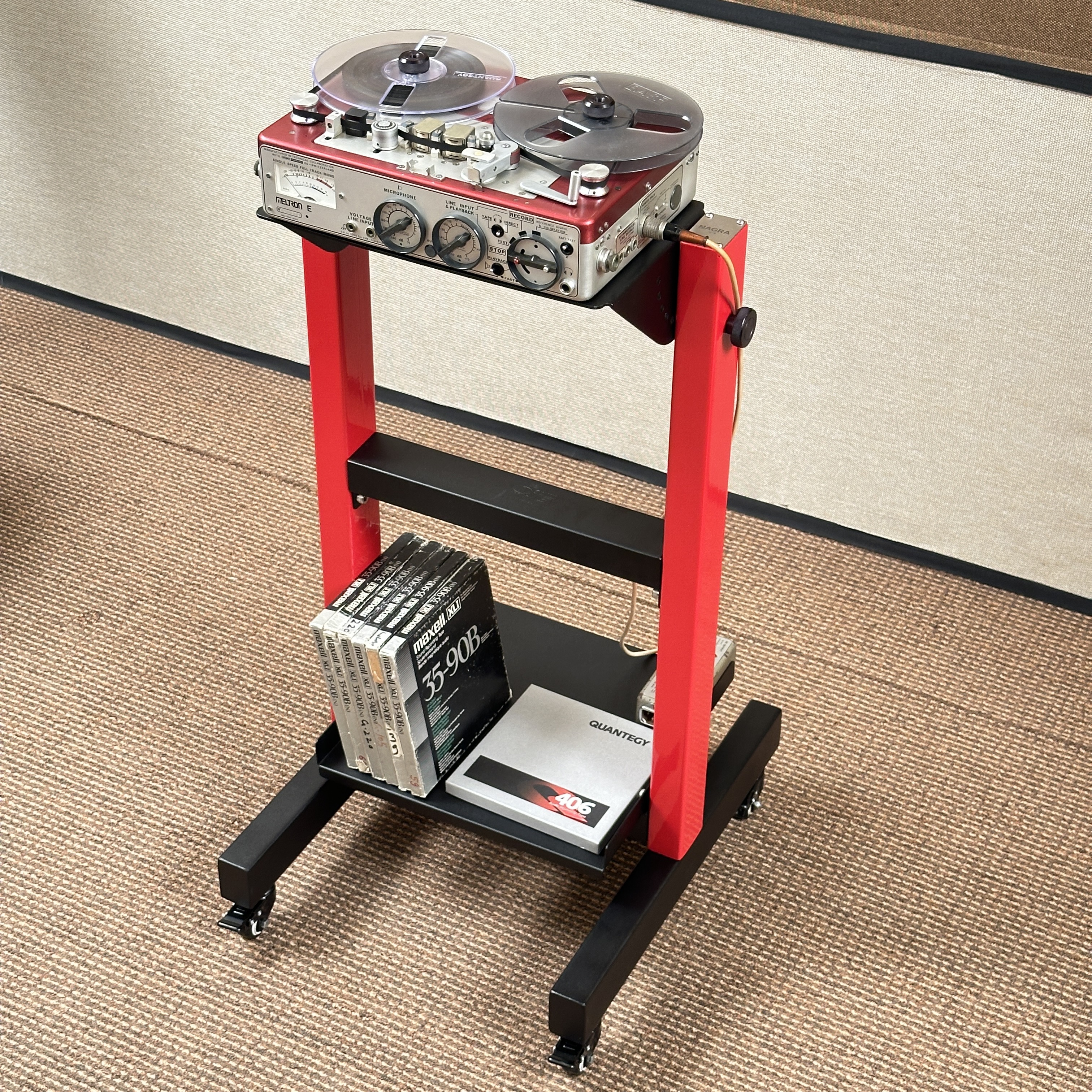 ASW - Nagra E Portable Tape Recorder - Trolley - NE-T ASW - Nagra E Portable Tape Recorder - Trolley - NE-T