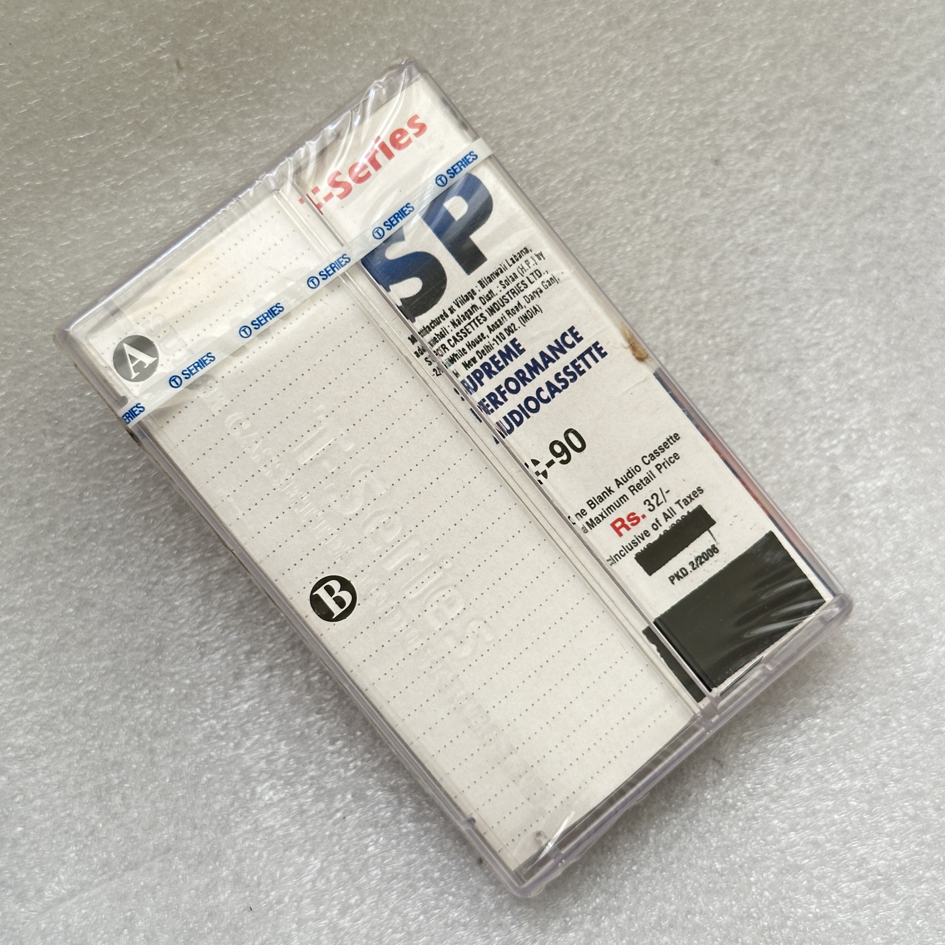 T-Series SP - Audio Cassette 90mins Type I - C-90 T-Series SP - Audio Cassette 90mins Type I - C-90